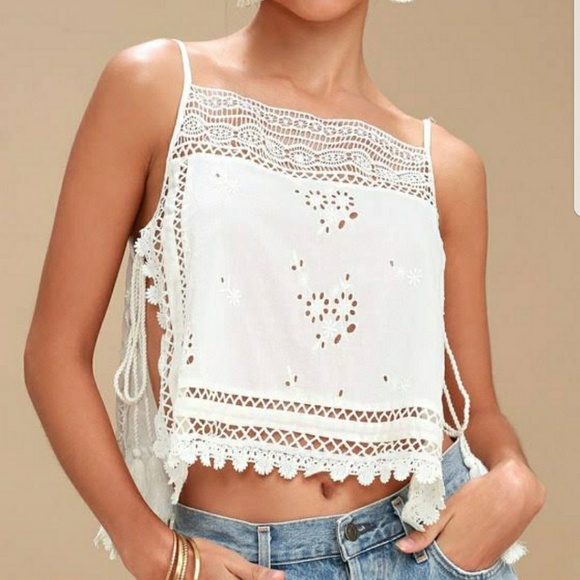 Free People Tops - Free People Ivory Top